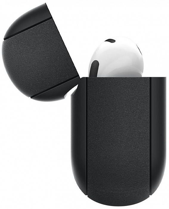 Чехол Spigen Silicone Fit (ASD01984) для AirPods 3 (Black) купить в интернет-магазине icover