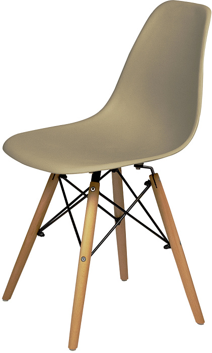 Комплект стульев RIDBERG DSW EAMES 2 шт. (Beige) купить в интернет-магазине icover