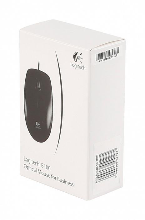 Проводная мышь Logitech B100 USB 910-003360 (White) купить в интернет-магазине icover